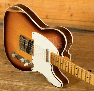 Fender Custom Shop 59 Tele Custom - Relic Wide-Fade Chocolate 3-Tone Sunburst
