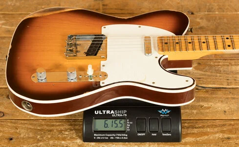 Fender Custom Shop 59 Tele Custom - Relic Wide-Fade Chocolate 3-Tone Sunburst