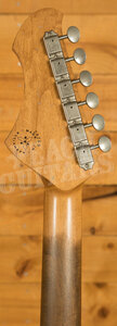 Novo Nucleus Serus J | Olympic White - Tortoise Shell Pickguard