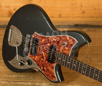 Novo Nucleus Serus J | Charcoal Frost - Tortoise Shell Pickguard