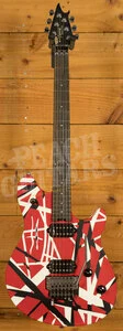 EVH Wolfgang Special Striped Series Ebony Red Black & White