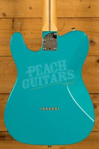 Fender American Professional II Telecaster Deluxe - Maple - Miami Blue