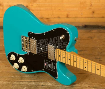Fender American Professional II Telecaster Deluxe - Maple - Miami Blue