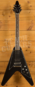 Gibson Peach European Exclusive | 70s Flying V - Ebony *B Stock*