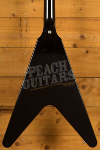 Gibson Peach European Exclusive | 70s Flying V - Ebony *B Stock*