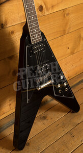 Gibson Peach European Exclusive | 70s Flying V - Ebony *B Stock*