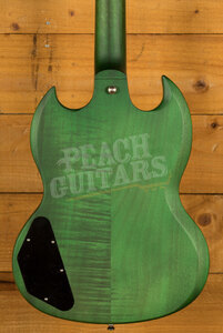 Epiphone Inspired By Gibson Collection | SG Classic Worn P-90s - Worn Inverness Green