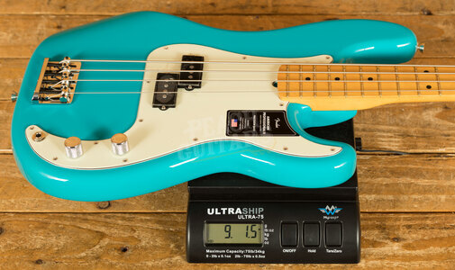 Fender American Professional II Precision Bass Miami Blue Maple