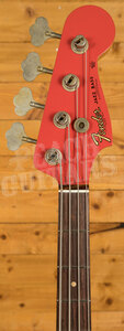 Fender Custom Shop 63 Jazz Bass | Journeyman Relic Aged Fiesta Red