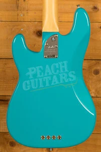 Fender American Professional II Precision Bass - Maple - Miami Blue
