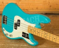 Fender American Professional II Precision Bass - Maple - Miami Blue