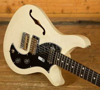 PRS S2 Vela Semi Hollow Satin - Antique White