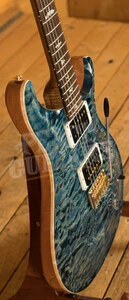 PRS Wood Library Custom 24 Whale Blue Roasted Maple/Ziricote