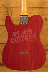 Fender American Vintage II 1963 Telecaster - Rosewood - Crimson Red Transparent