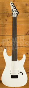 ESP LTD M-7HT Arctic Metal | Baritone - 7-String - Snow White Satin