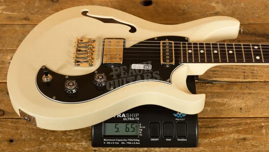 PRS S2 Vela Semi Hollow Satin - Antique White