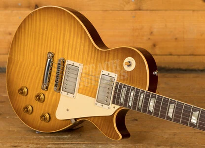 Gibson Custom Murphy Lab HP Top 59 Les Paul Dirty Lemon Burst Light Aged Murphy Paint Used
