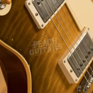 Gibson Custom Murphy Lab HP Top 59 Les Paul Golden Poppy Burst Heavy Aged Murphy Painted