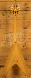 Epiphone Inspired By Gibson Custom 1958 Korina Flying V | Aged Natural - White Pickguard