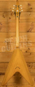 Epiphone Inspired By Gibson Custom 1958 Korina Flying V | Aged Natural - White Pickguard