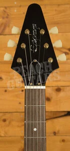 Epiphone Inspired By Gibson Custom 1958 Korina Flying V | Aged Natural - White Pickguard