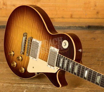 Gibson Custom '59 Les Paul Standard - Handpicked Top - Royal Tea Burst VOS 