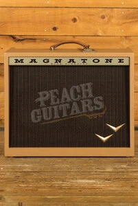 Magnatone Panoramic Stereo Electric Guitar Amplifier Combo - 12W Stereo - 2x10" - Camel w/Oxblood