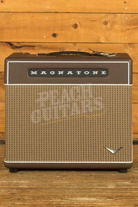 Magnatone Master Collection Super Fifteen Electric Guitar Amplifier Combo - 15W - 1x12" - Traditional Brown