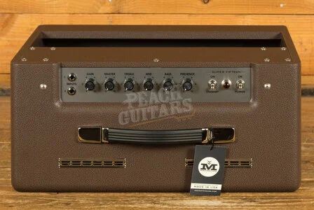 Magnatone Master Collection Super Fifteen Electric Guitar Amplifier Combo - 15W - 1x12" - Traditional Brown