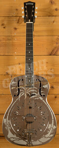 National Style O 14 | Biscuit Resonator - Steel Body