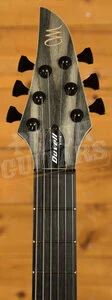 Mayones Duvell Elite 6 Ash Body | Antique Black Matte