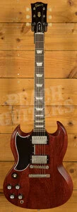 Gibson Custom 1961 Les Paul SG Standard Reissue Stop-Bar | Cherry Red - VOS *Left-Handed*