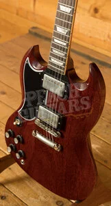 Gibson Custom 1961 Les Paul SG Standard Reissue Stop-Bar | Cherry Red - VOS *Left-Handed*