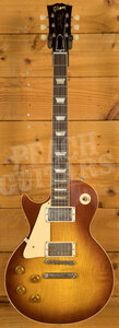 Gibson Custom 1958 Les Paul Standard Reissue VOS Iced Tea Burst - Left-Handed