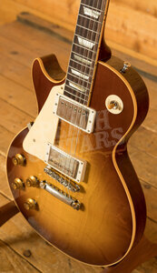 Gibson Custom 1958 Les Paul Standard Reissue VOS Iced Tea Burst - Left-Handed