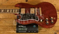 Gibson Custom 1961 Les Paul SG Standard Reissue Stop-Bar | Cherry Red - VOS *Left-Handed*