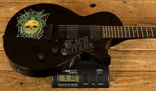 ESP LTD KH-3 Kirk Hammett | Black w/ Spider Graphic