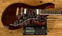 Gibson Victory Figured Top | Red Wine Burst