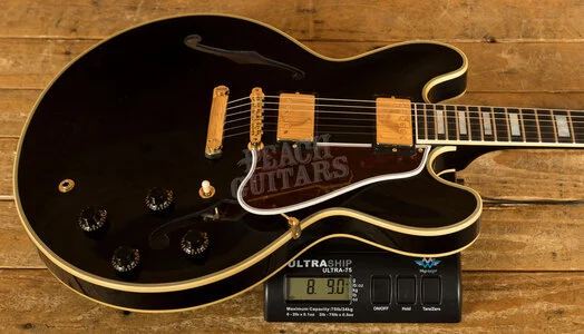 Gibson Custom Murphy Lab 1959 ES-355 Reissue Stop Bar Ebony - Ultra Light Aged