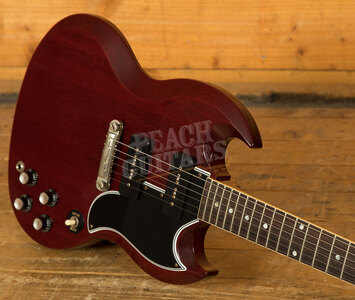 Gibson Custom 1963 SG Special Reissue Lightning Bar VOS Cherry Red