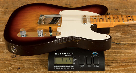 Fender Custom Shop '58 Telecaster Journeyman Wide Fade 3-Colour Sunburst