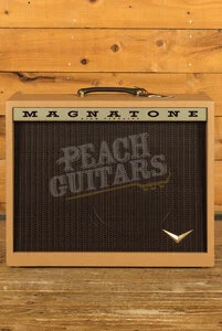 Magnatone Varsity Reverb Traditional Electric Guitar Amplifier Combo - 15W - 1x12" - Camel
