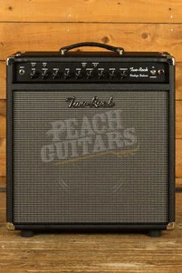 Two-Rock Vintage Deluxe 35w Combo Black Bronco w/Vintage Silver Cloth