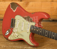 Fender Custom Shop Master Built Levi Perry '62 Strat Heavy Relic | Fiesta Red