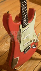 Fender Custom Shop Master Built Levi Perry '62 Strat Heavy Relic | Fiesta Red