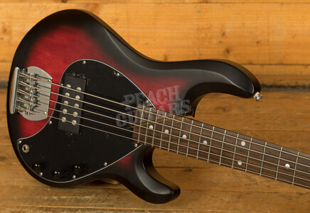 Sterling by Music Man Sub Ray 4 Bass - Ruby Red Burst