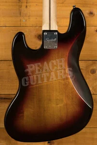 Squier Affinity Series Jazz Bass Maple 3-Colour Sunburst