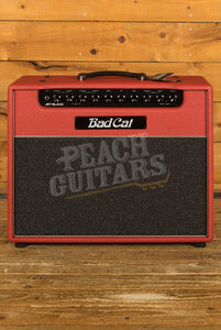 Bad Cat Jet Black | 38-Watt Combo - Custom Colour Vermillion Bronco