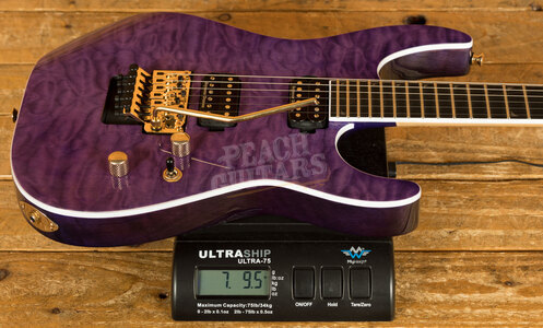 Jackson Pro Series Soloist SL2Q MAH | Ebony - Transparent Purple