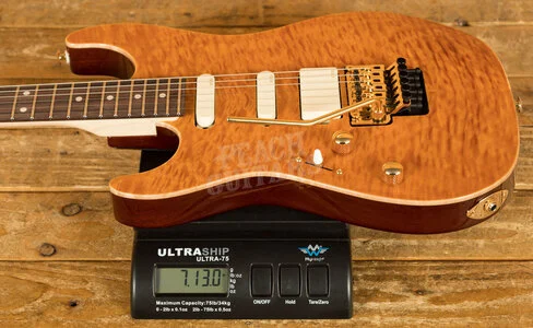 Suhr Limited Edition Standard Legacy Trans Caramel HSS Floyd - Left Handed